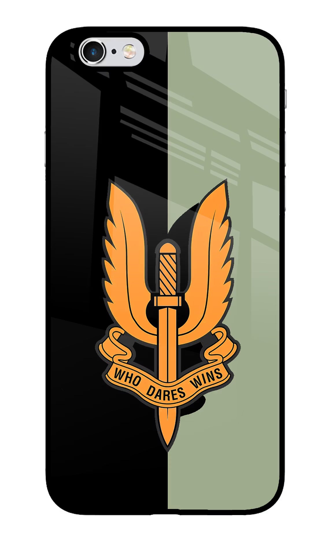 Balidan Logo iPhone 6 Plus/6s Plus Glass Case Back Cover by Casekaro