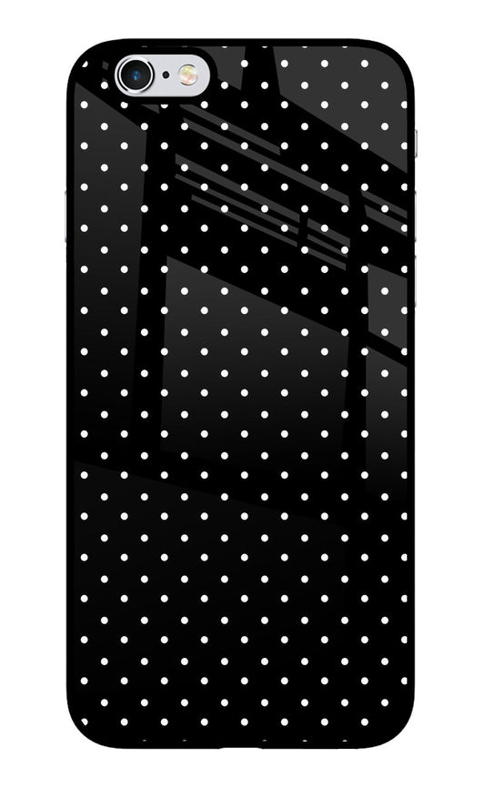 White Dots iPhone 6 Plus/6s Plus Glass Case