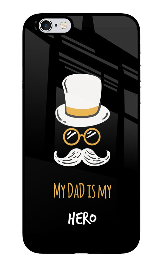 My Dad Is My Hero iPhone 6 Plus/6s Plus Glass Case