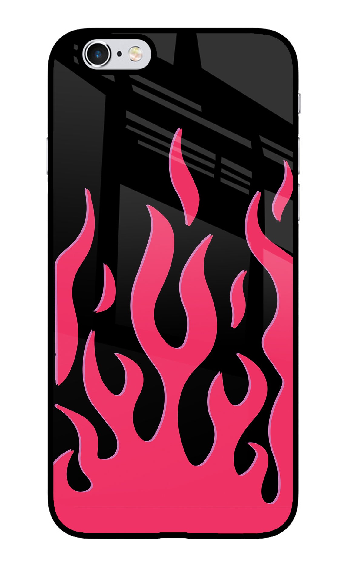 Fire Flames iPhone 6 Plus/6s Plus Glass Case