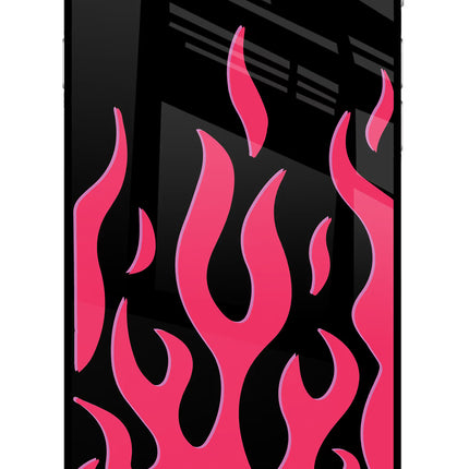 Fire Flames iPhone 6 Plus/6s Plus Glass Case Back Cover by Casekaro