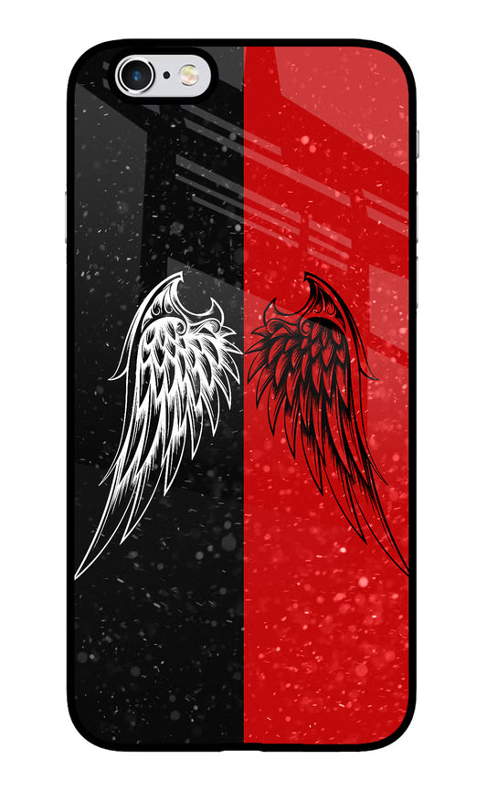 Wings iPhone 6 Plus/6s Plus Glass Case