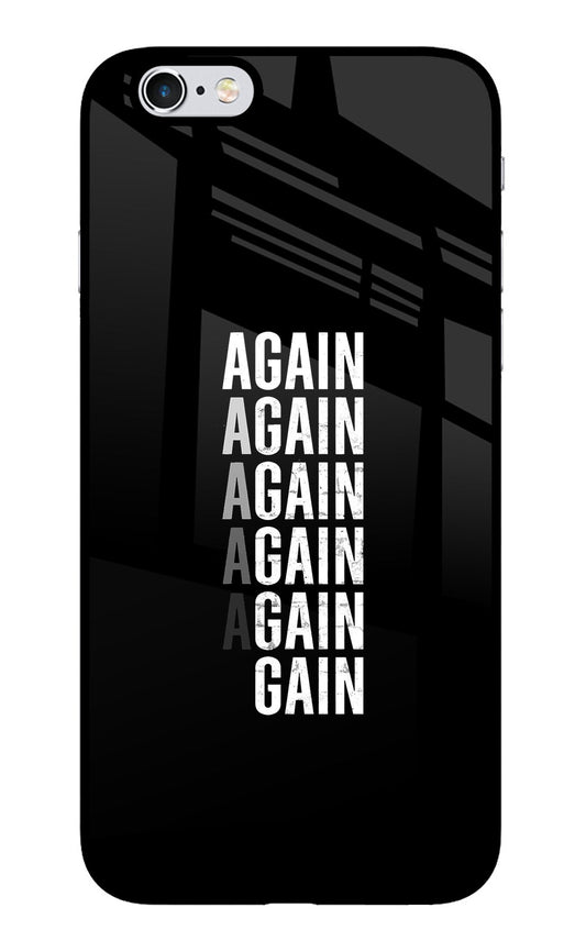 Again Again Gain iPhone 6 Plus/6s Plus Glass Case