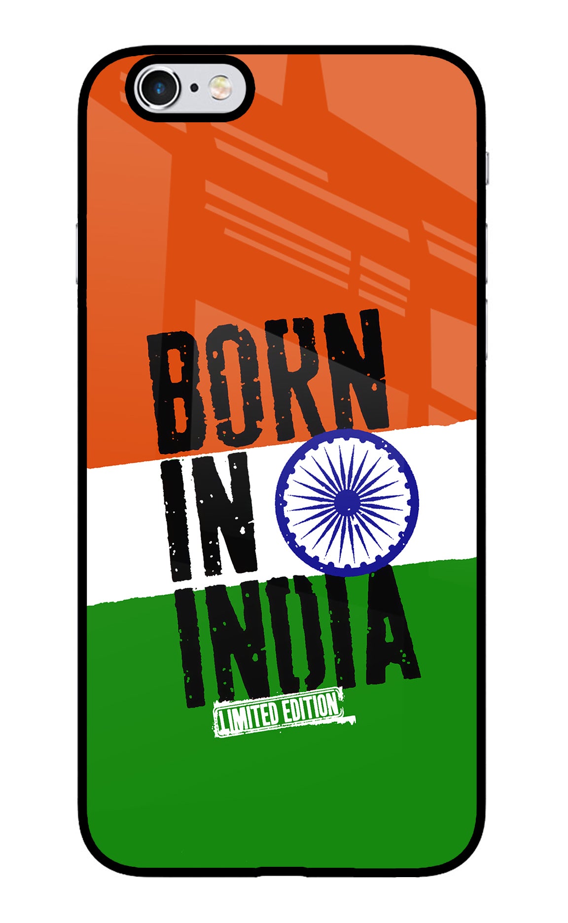 Born in India iPhone 6 Plus/6s Plus Glass Case