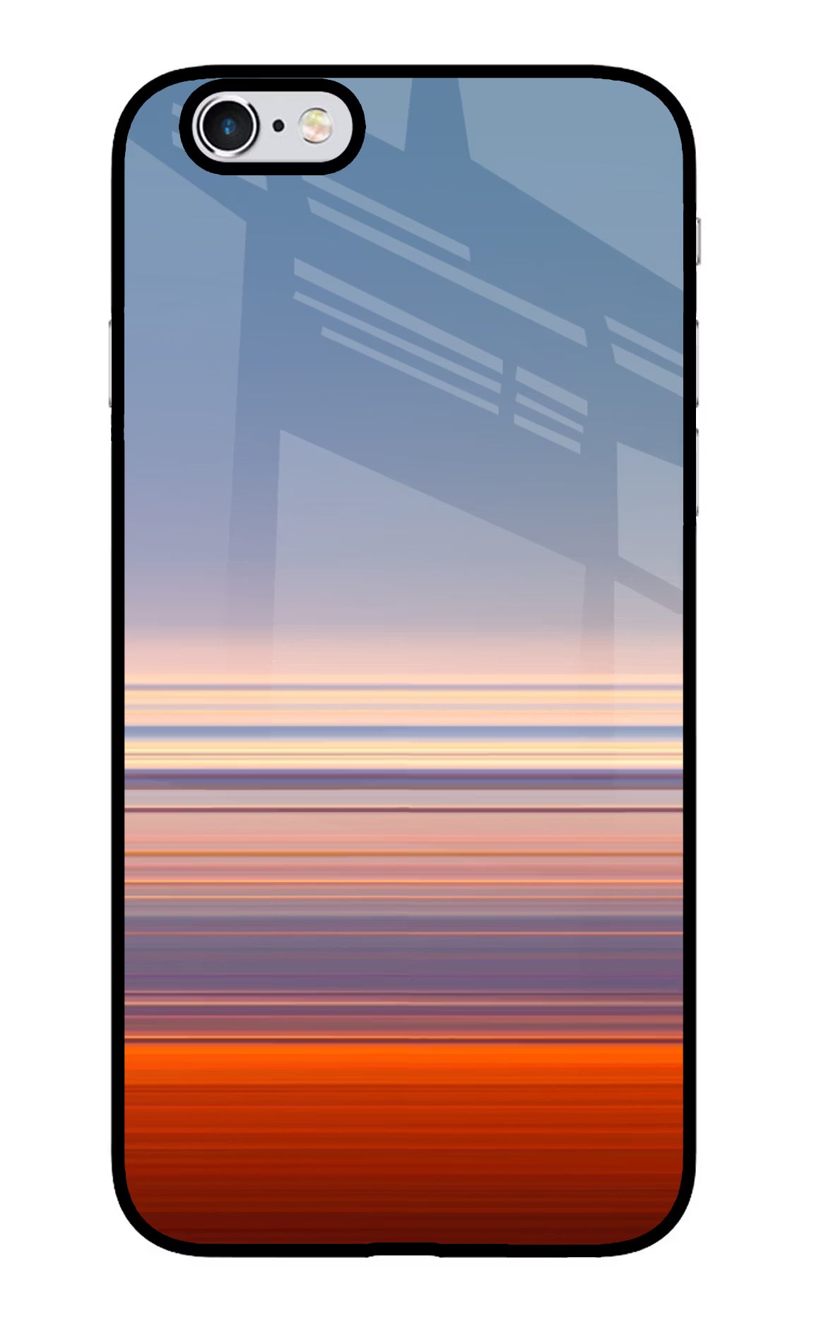 Morning Colors iPhone 6 Plus/6s Plus Glass Case Back Cover by Casekaro