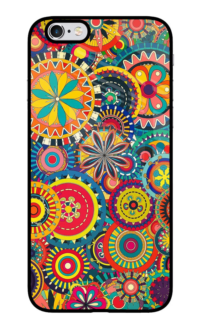 Gol Gol Art iPhone 6 Plus/6s Plus Glass Case Back Cover by Casekaro