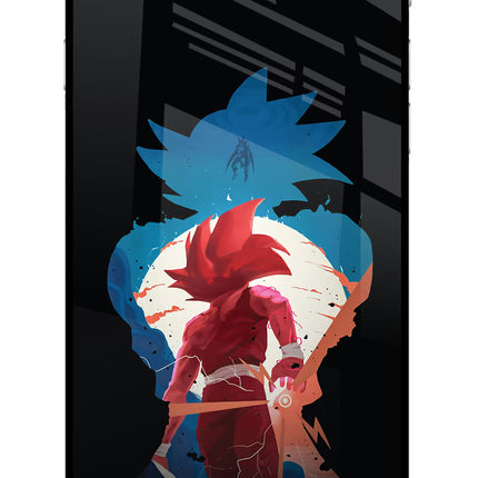 Goku iPhone 6 Plus/6s Plus Glass Case Back Cover by Casekaro