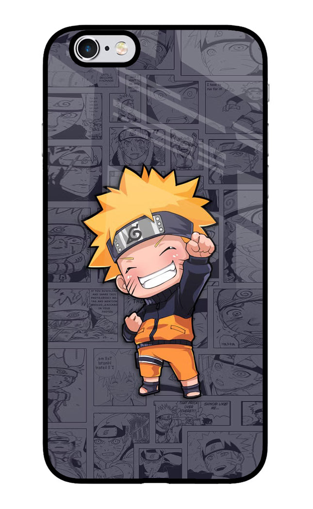Chota Naruto iPhone 6 Plus/6s Plus Glass Case Back Cover by Casekaro