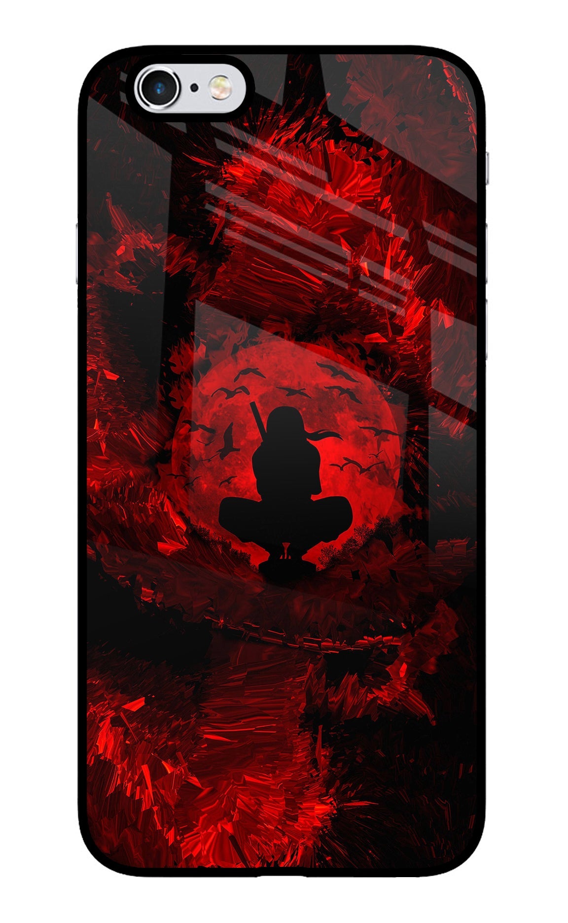 Itachi Uchiha iPhone 6 Plus/6s Plus Glass Case