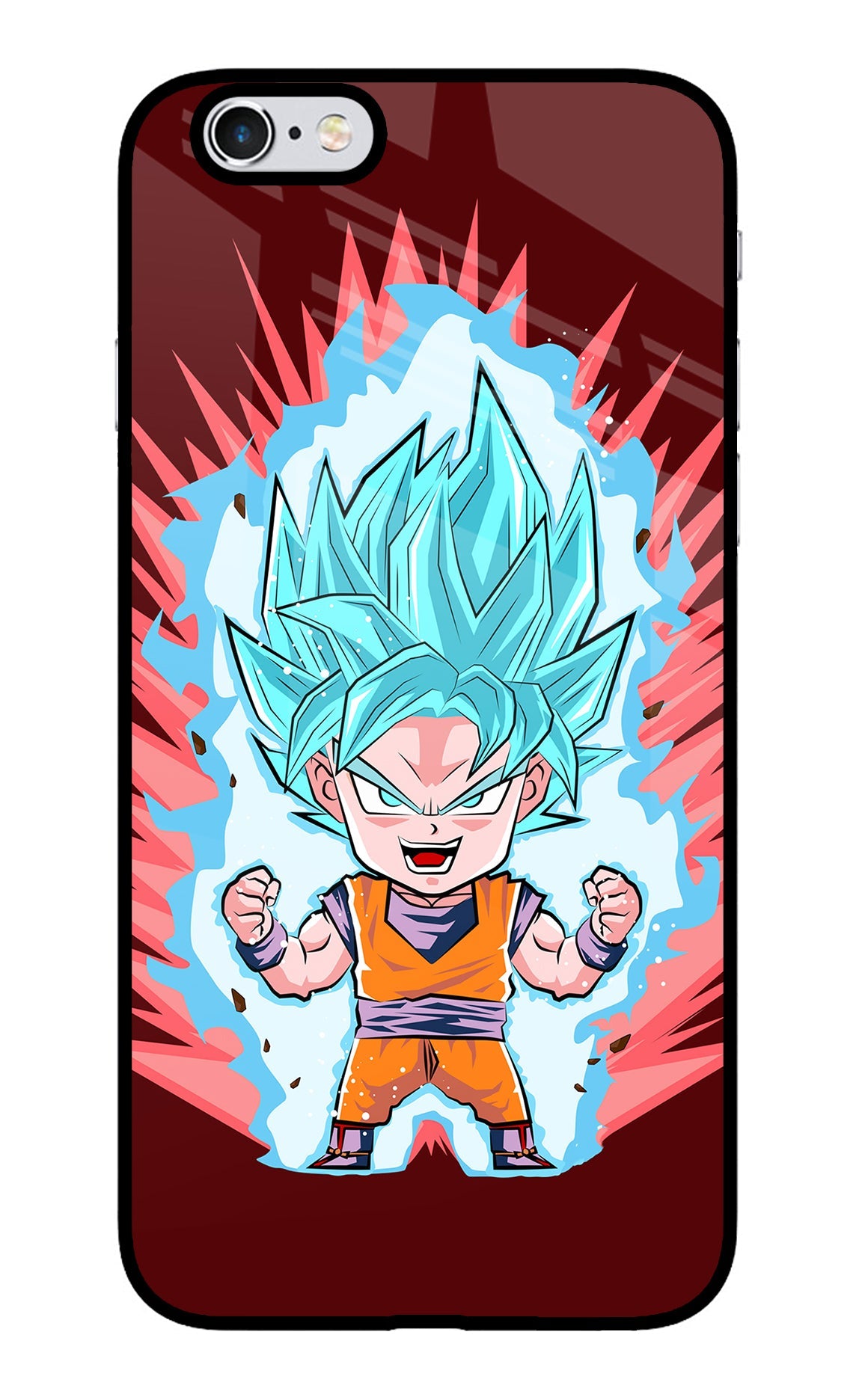 Goku Little iPhone 6 Plus/6s Plus Glass Case