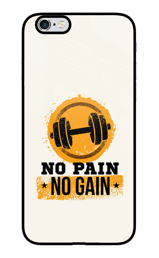 No Pain No Gain iPhone 6 Plus/6s Plus Glass Case