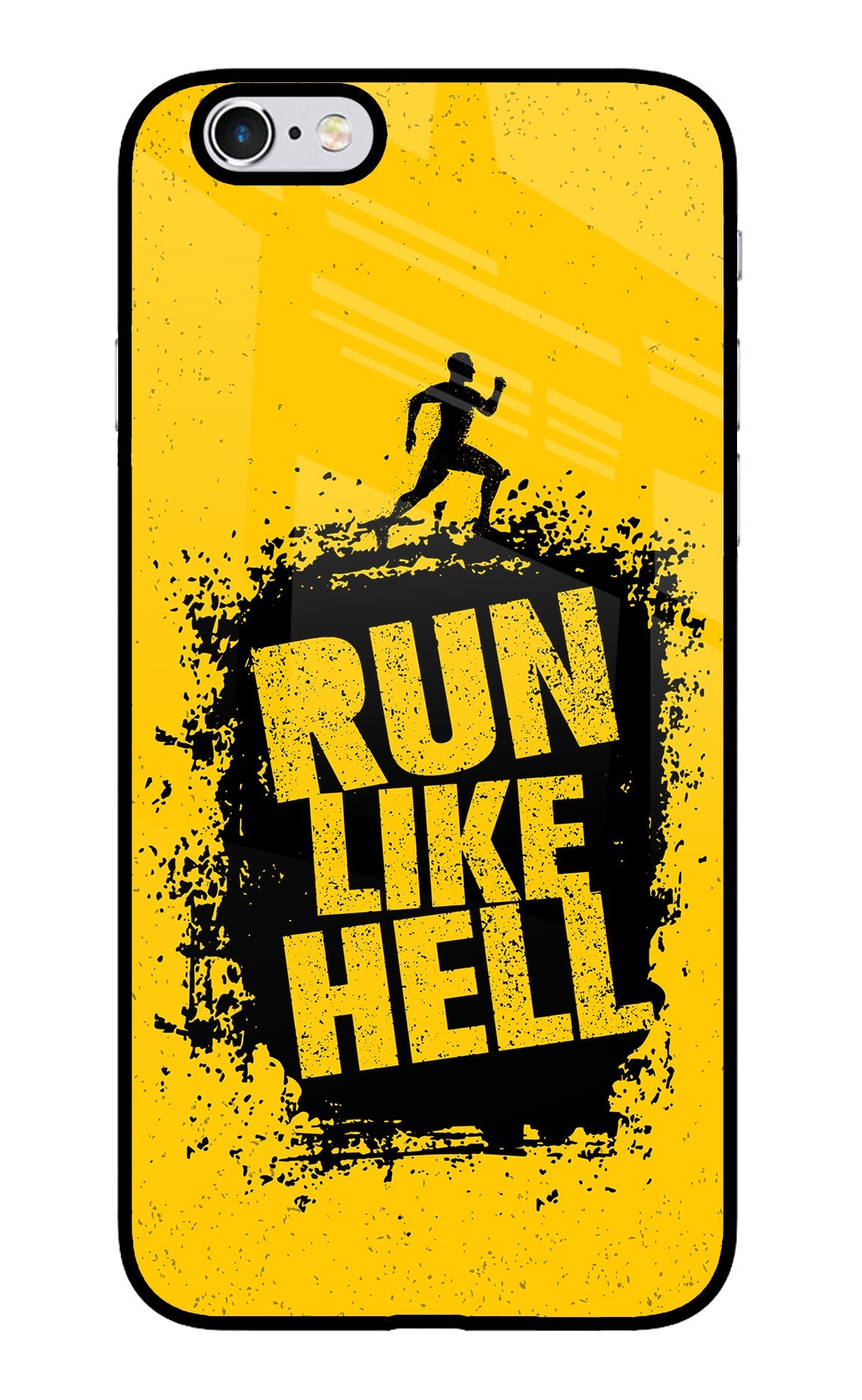 Run Like Hell iPhone 6 Plus/6s Plus Glass Case