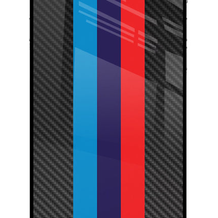 BMW Stripes Pattern iPhone 6 Plus/6s Plus Glass Case Back Cover by Casekaro