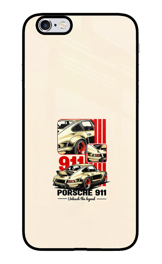 Classic Porsche 911 iPhone 6 Plus/6s Plus Glass Case