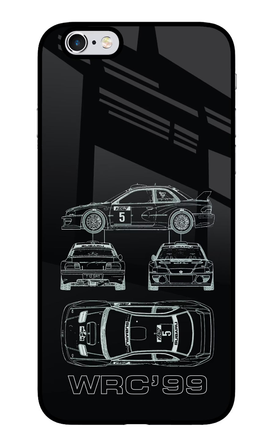 WRC'99 iPhone 6 Plus/6s Plus Back Cover, Glass case