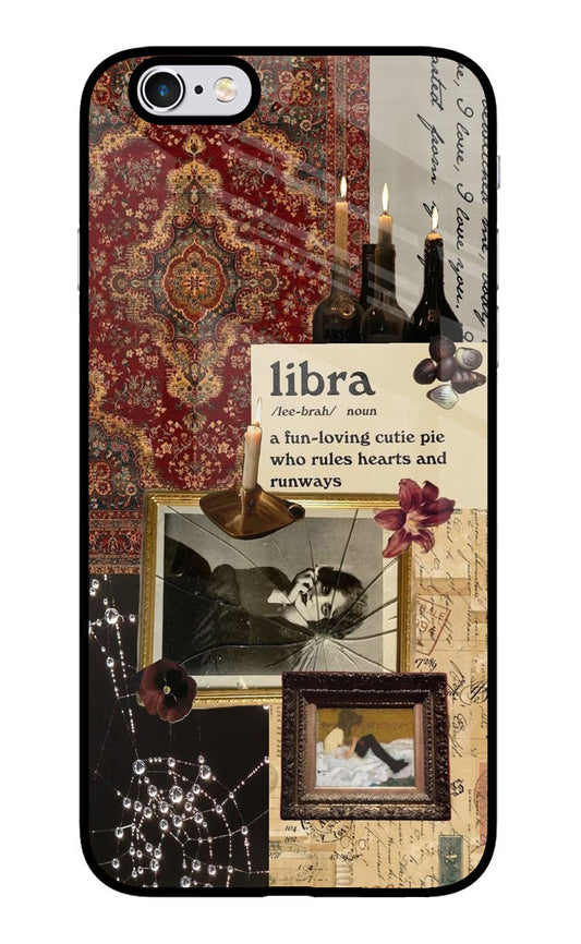 Libra Zodiac iPhone 6 Plus/6s Plus Glass Case