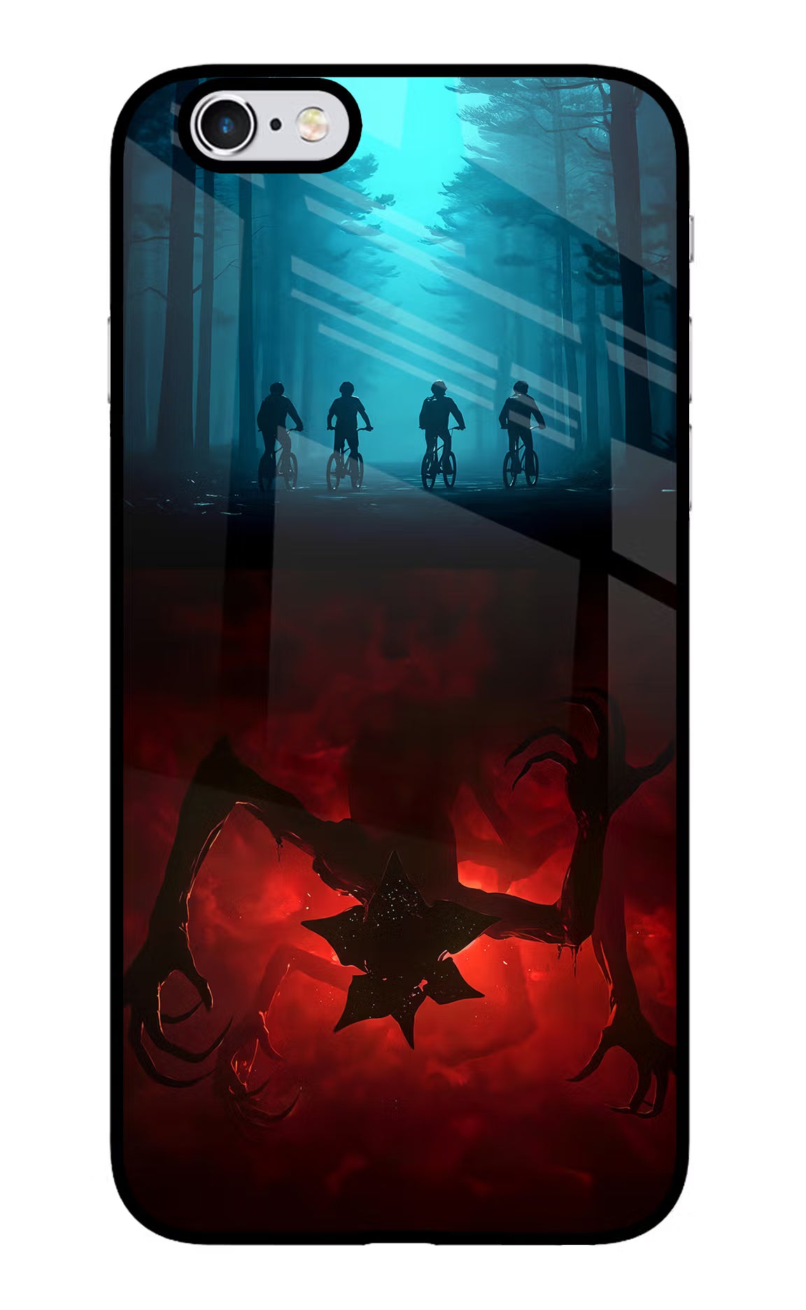 Ordinary Things Downside Up iPhone 6 Plus/6s Plus Glass Case Back Cover by Casekaro