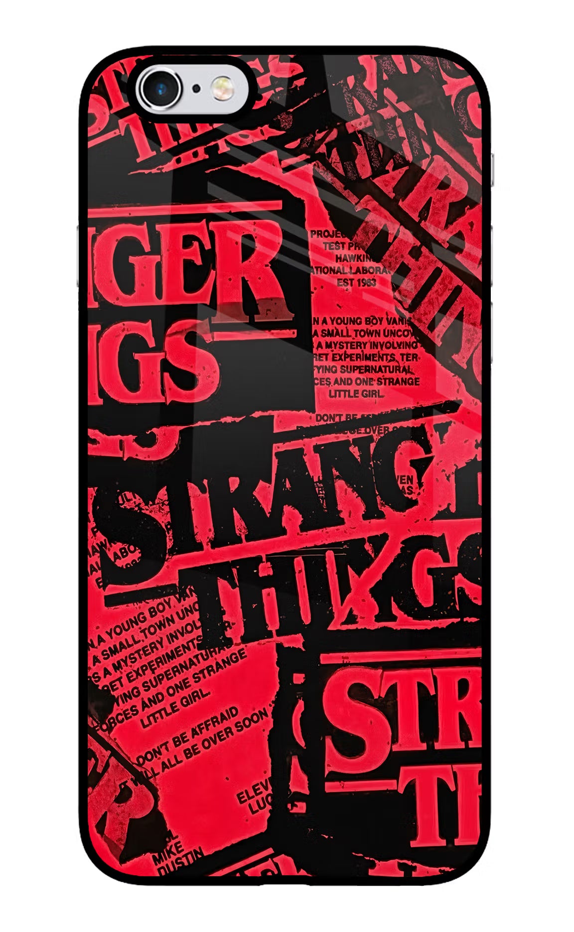 Ordinary Things iPhone 6 Plus/6s Plus Glass Case Back Cover by Casekaro