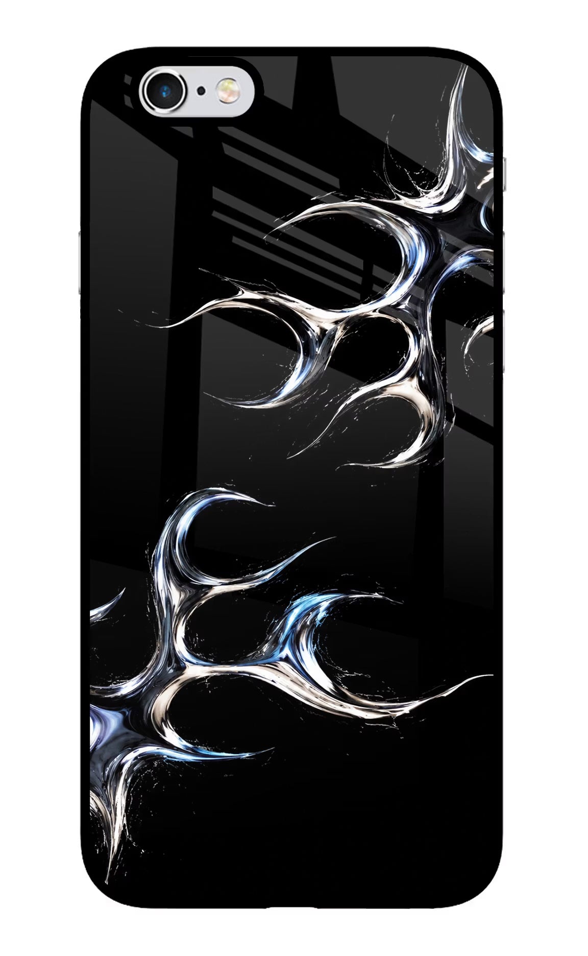 Chrome Tribal iPhone 6 Plus/6s Plus Glass Case