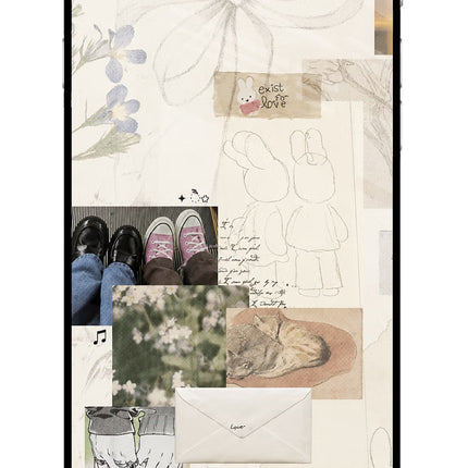 Soft Aesthetic iPhone 6 Plus/6s Plus Glass Case