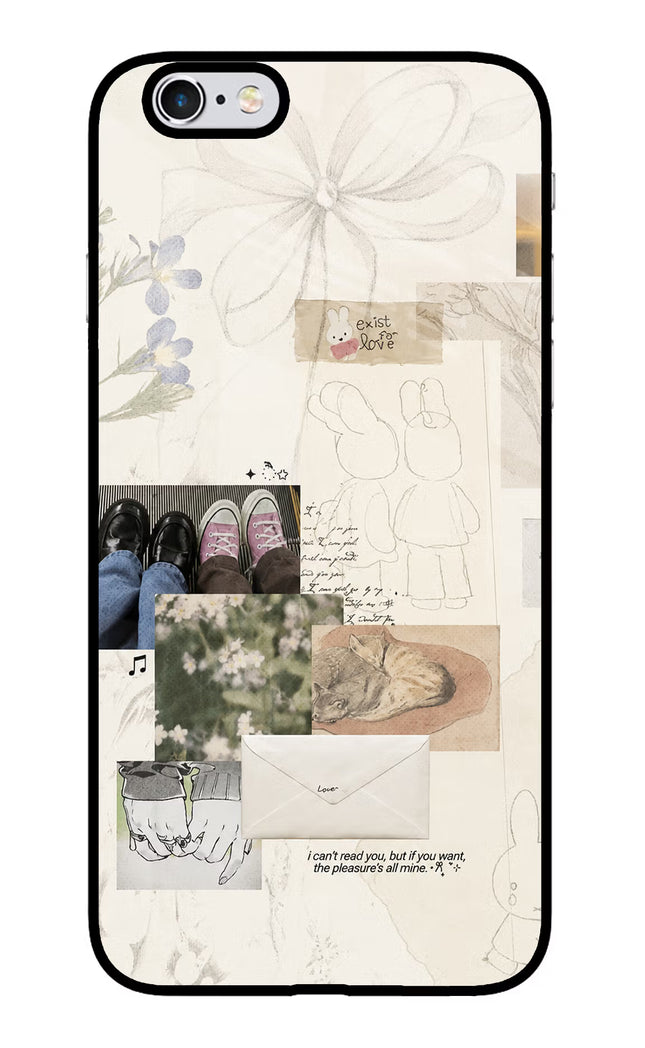 Soft Aesthetic iPhone 6 Plus/6s Plus Glass Case