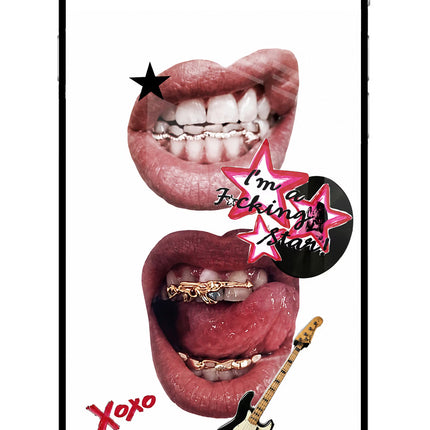 Rockstar iPhone 6 Plus/6s Plus Glass Case