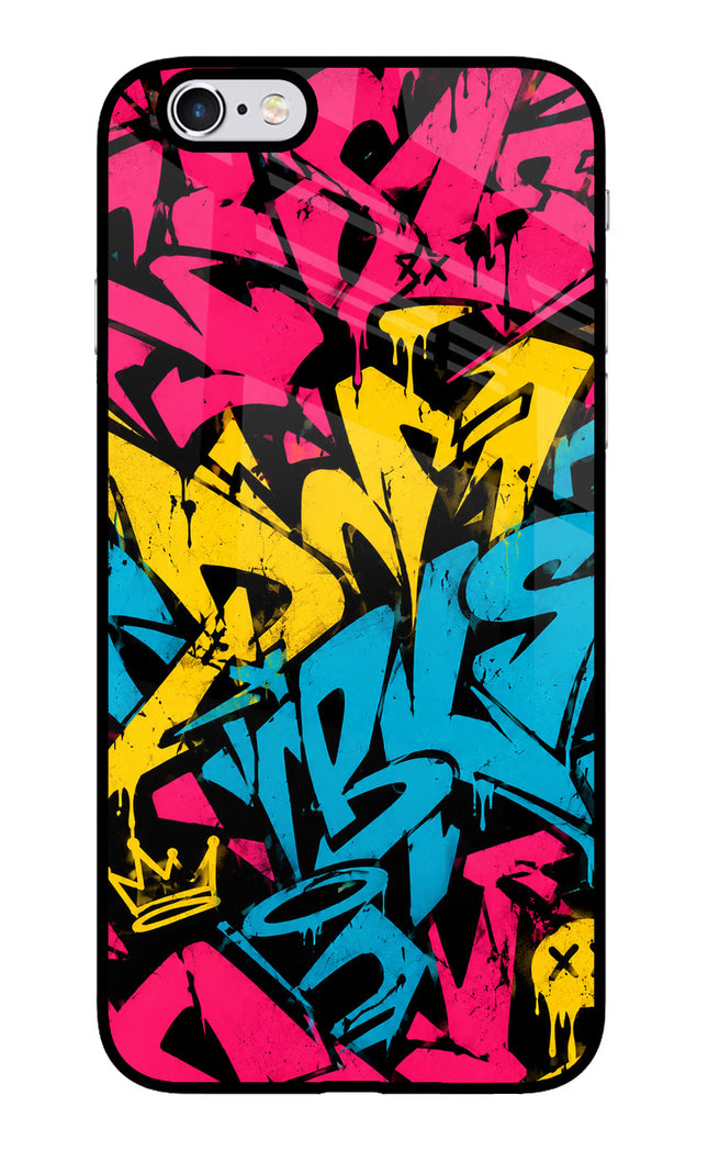 Graffiti Vibe iPhone 6 Plus/6s Plus Glass Case