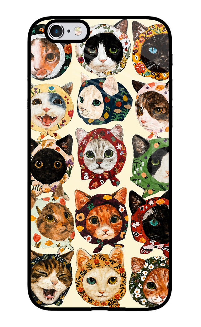 Cool Cat iPhone 6 Plus/6s Plus Glass Case