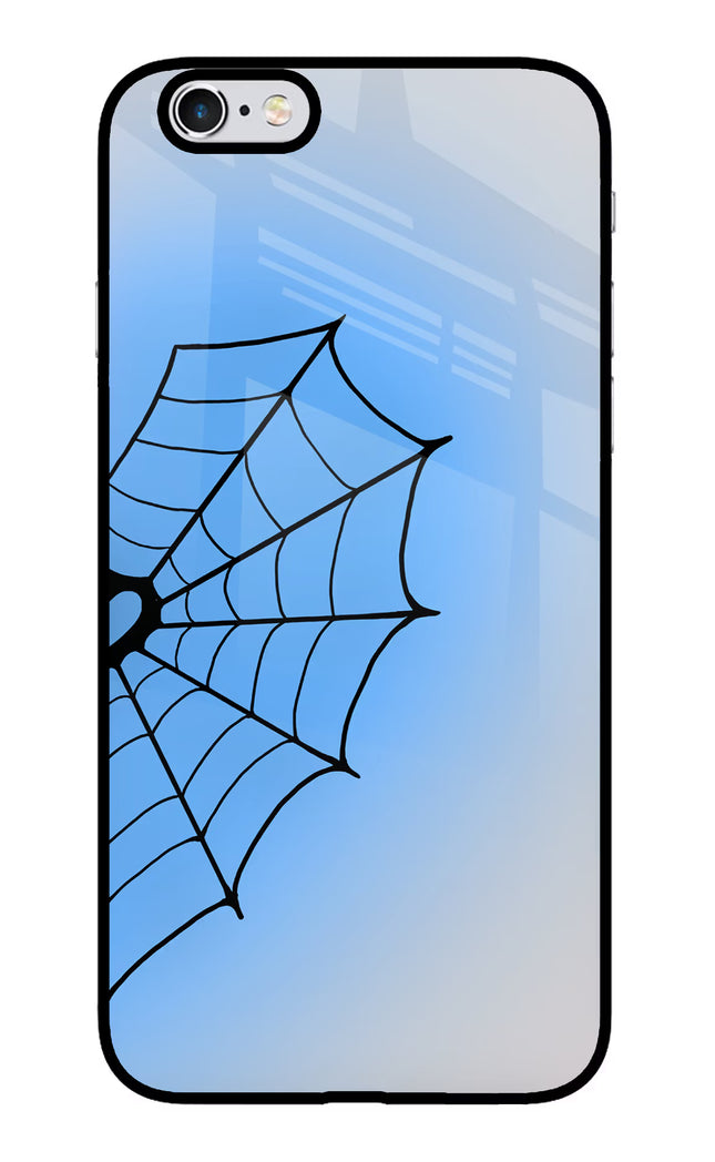 Blue Web iPhone 6 Plus/6s Plus Glass Case