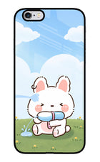 Bunny Treat iPhone 6 Plus/6s Plus Glass Case