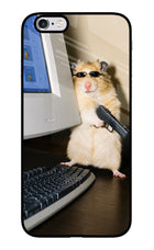 Hacker Hamster iPhone 6 Plus/6s Plus Glass Case
