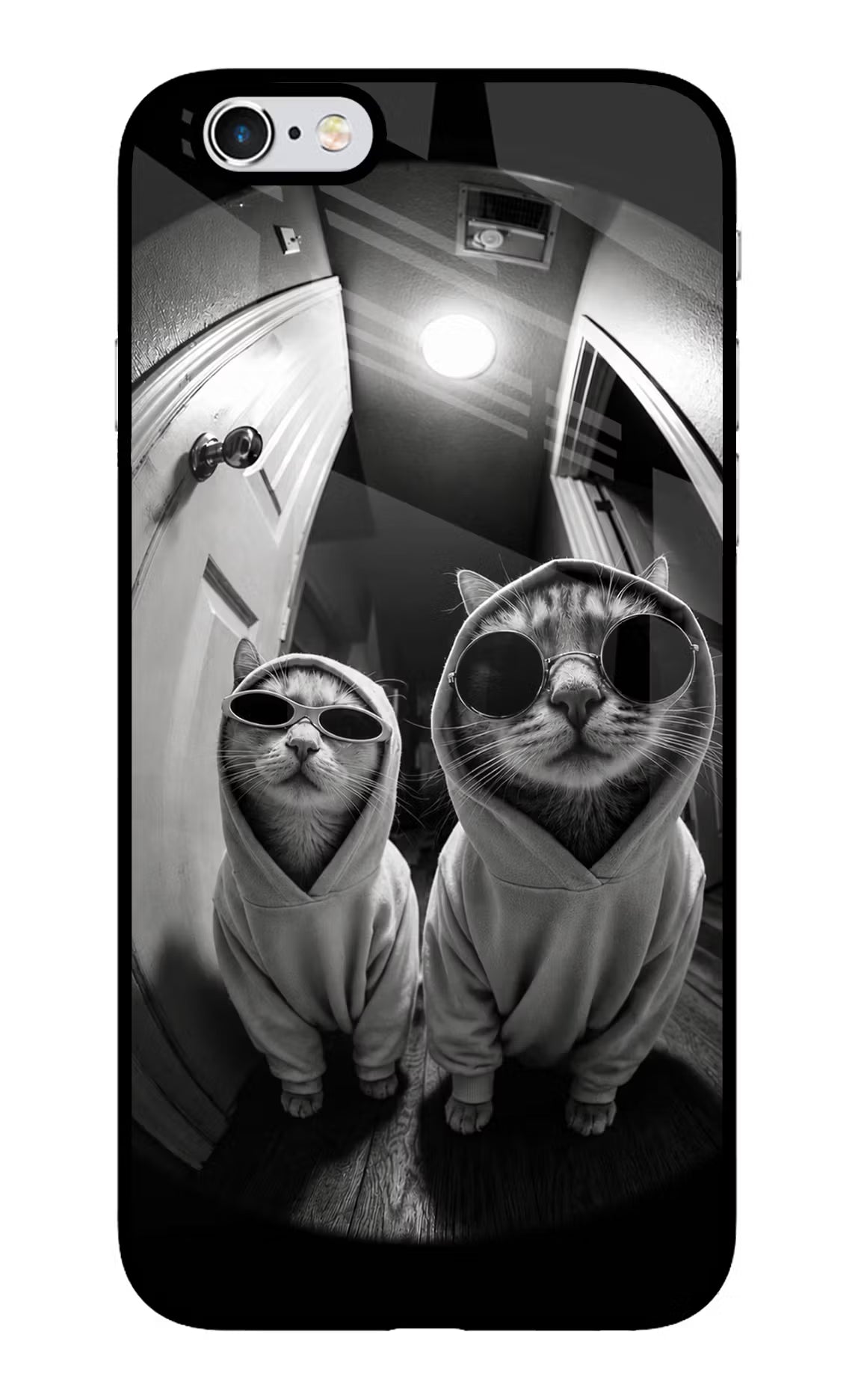 Hood Cats iPhone 6 Plus/6s Plus Glass Case