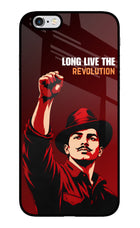 Bhagat Singh Revolution iPhone 6 Plus/6s Plus Glass Case