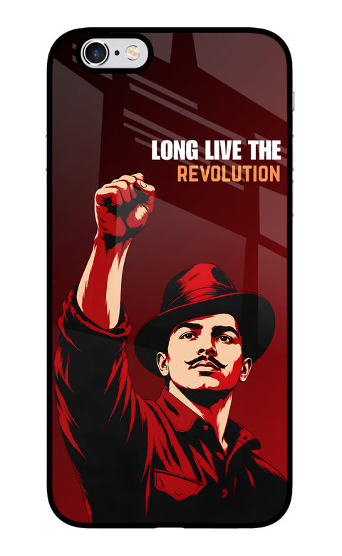 Bhagat Singh Revolution iPhone 6 Plus/6s Plus Glass Case