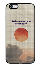 Pixel Sun iPhone 6 Plus/6s Plus Glass Case