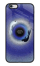 Dark Koi iPhone 6 Plus/6s Plus Glass Case Back Cover by Casekaro