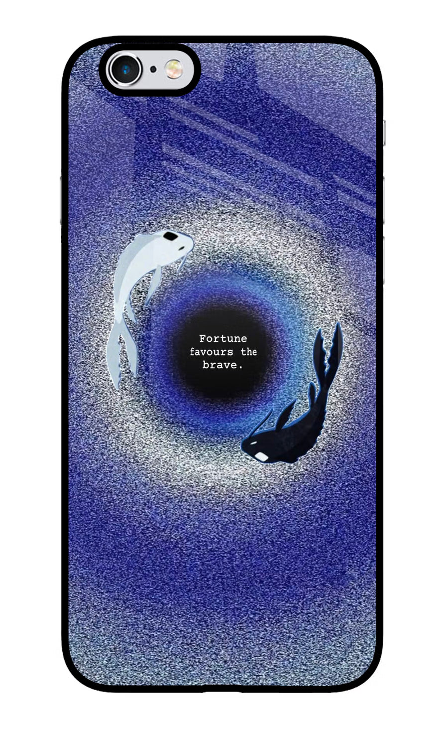 Dark Koi iPhone 6 Plus/6s Plus Back Cover, Glass case