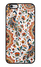White Mayura iPhone 6 Plus/6s Plus Glass Case
