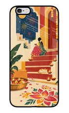 Diwali Rangoli iPhone 6 Plus/6s Plus Glass Case