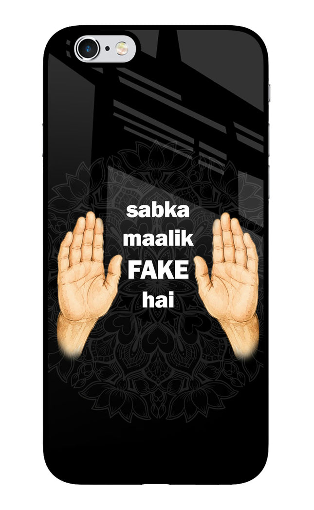 Sabka Malik Fake iPhone 6 Plus/6s Plus Glass Case