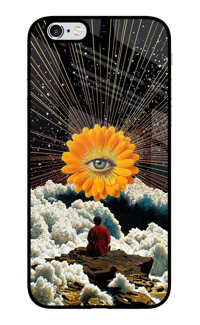Cosmic Flower iPhone 6 Plus/6s Plus Glass Case