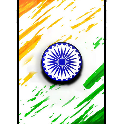 Indian Flag Ashoka Chakra iPhone 6 Plus/6s Plus Pop Case by Casekaro
