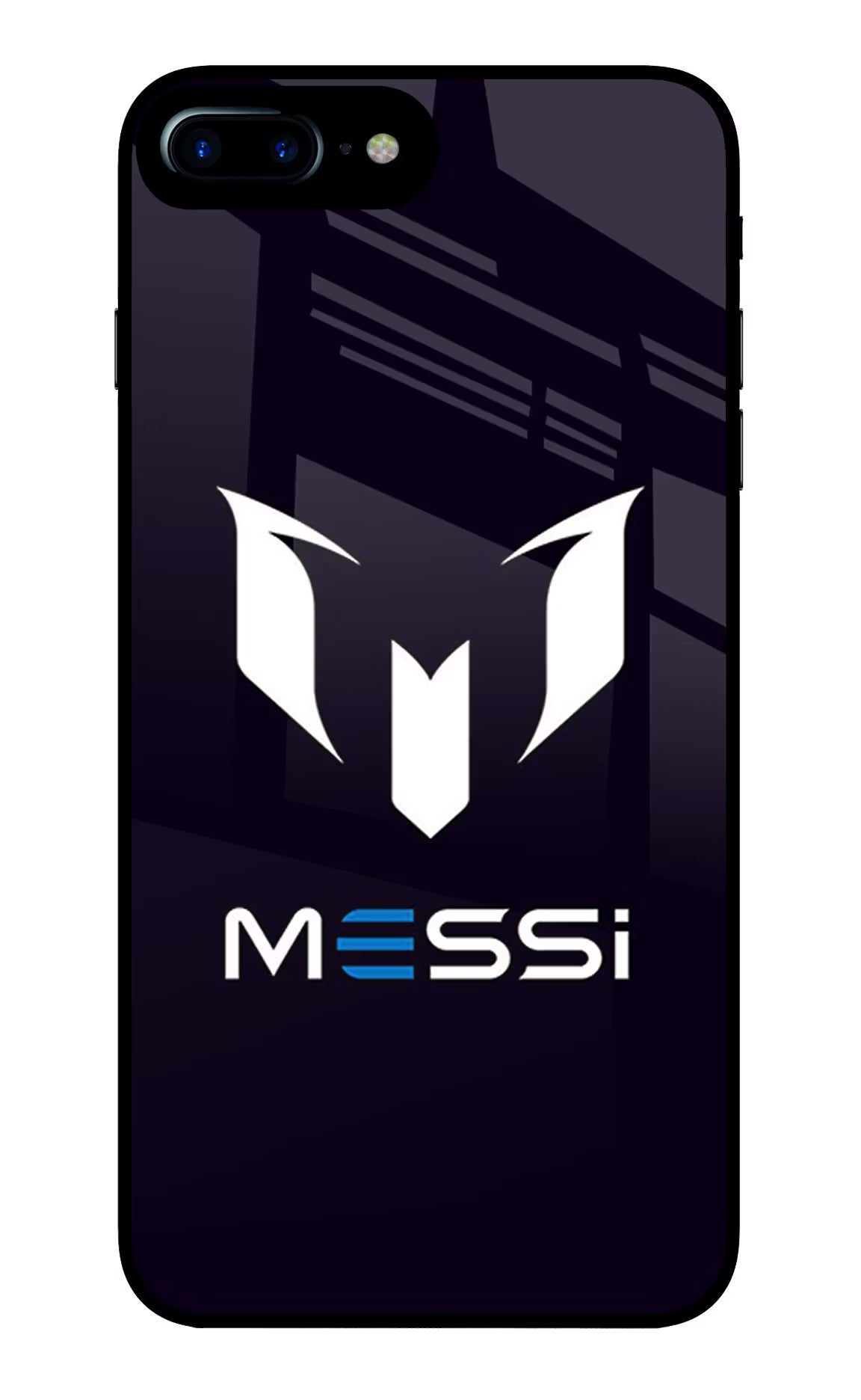 Messi Logo iPhone 7 Plus Glass Case