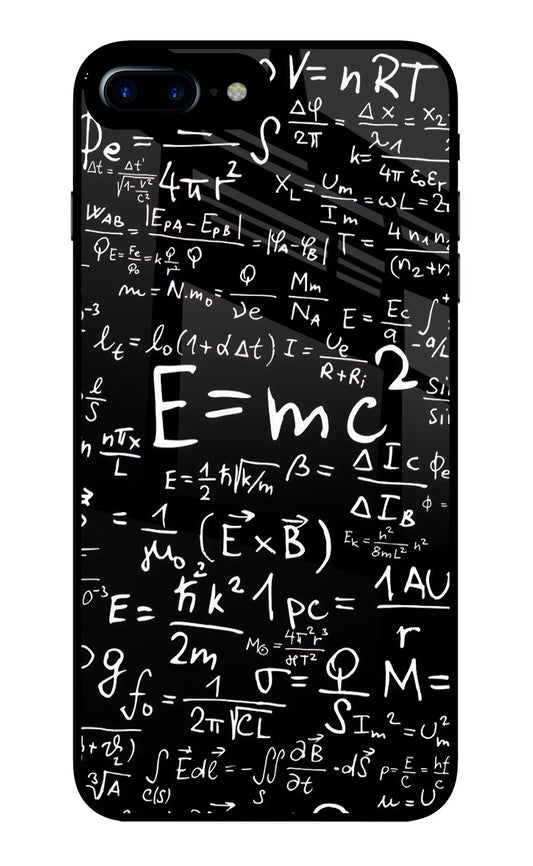 Physics Formula iPhone 7 Plus Glass Case
