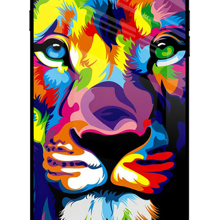 Lion iPhone 7 Plus Glass Case