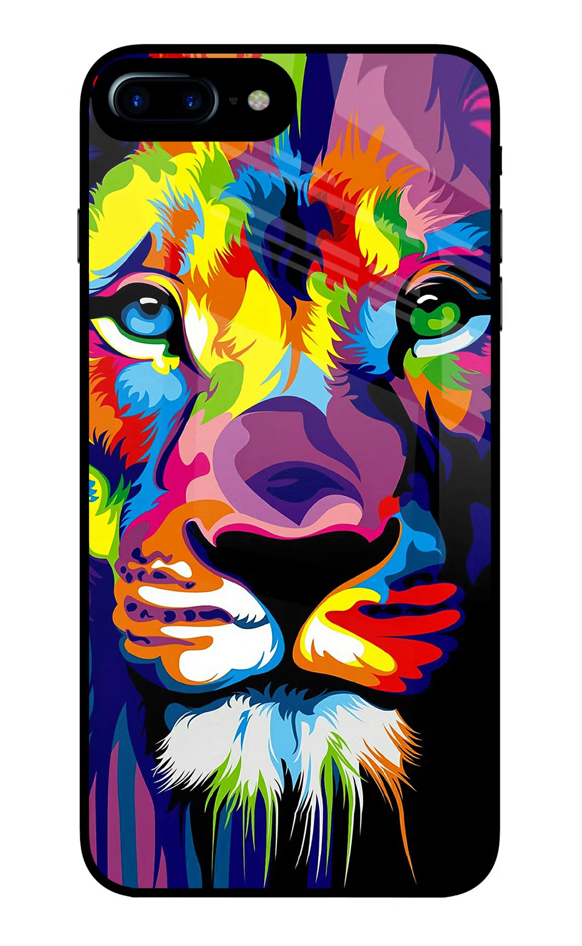 Lion iPhone 7 Plus Glass Case
