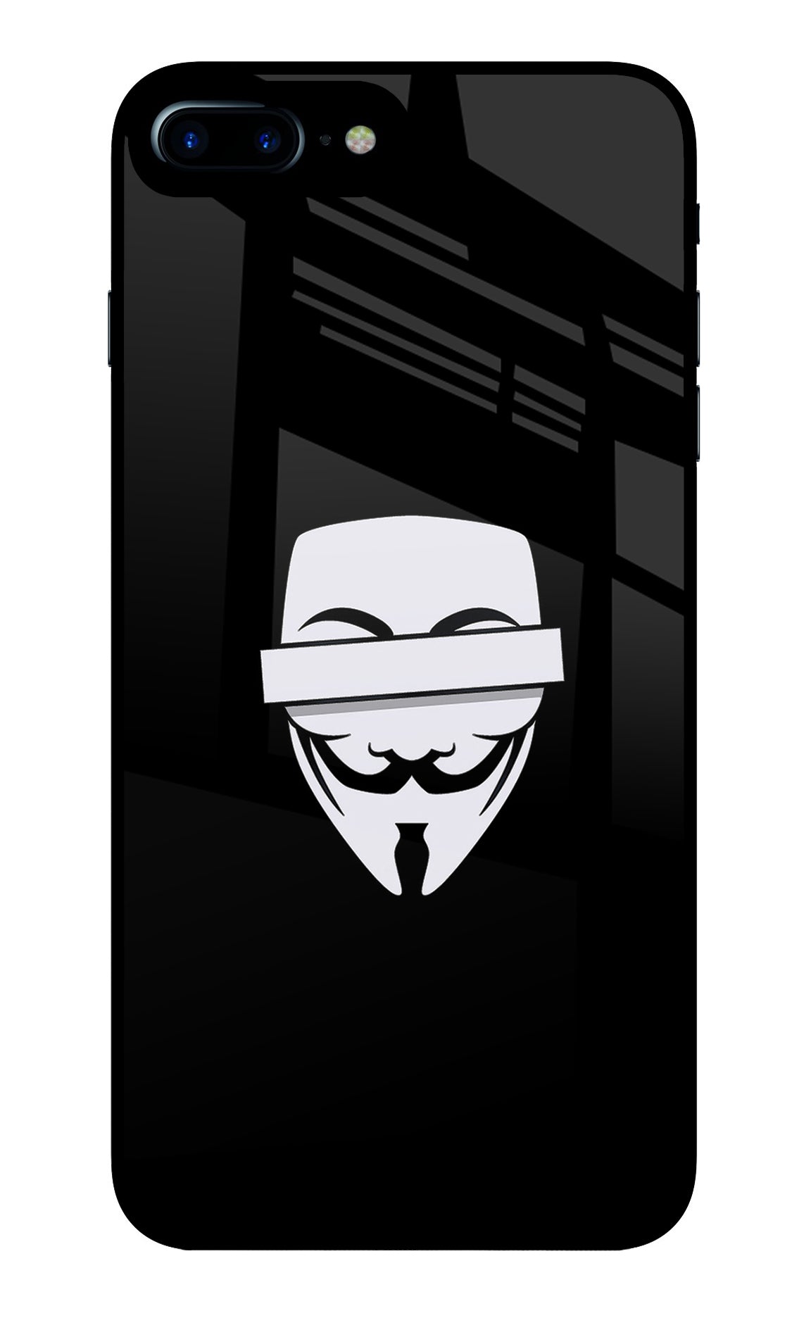 Anonymous Face iPhone 7 Plus Back Cover