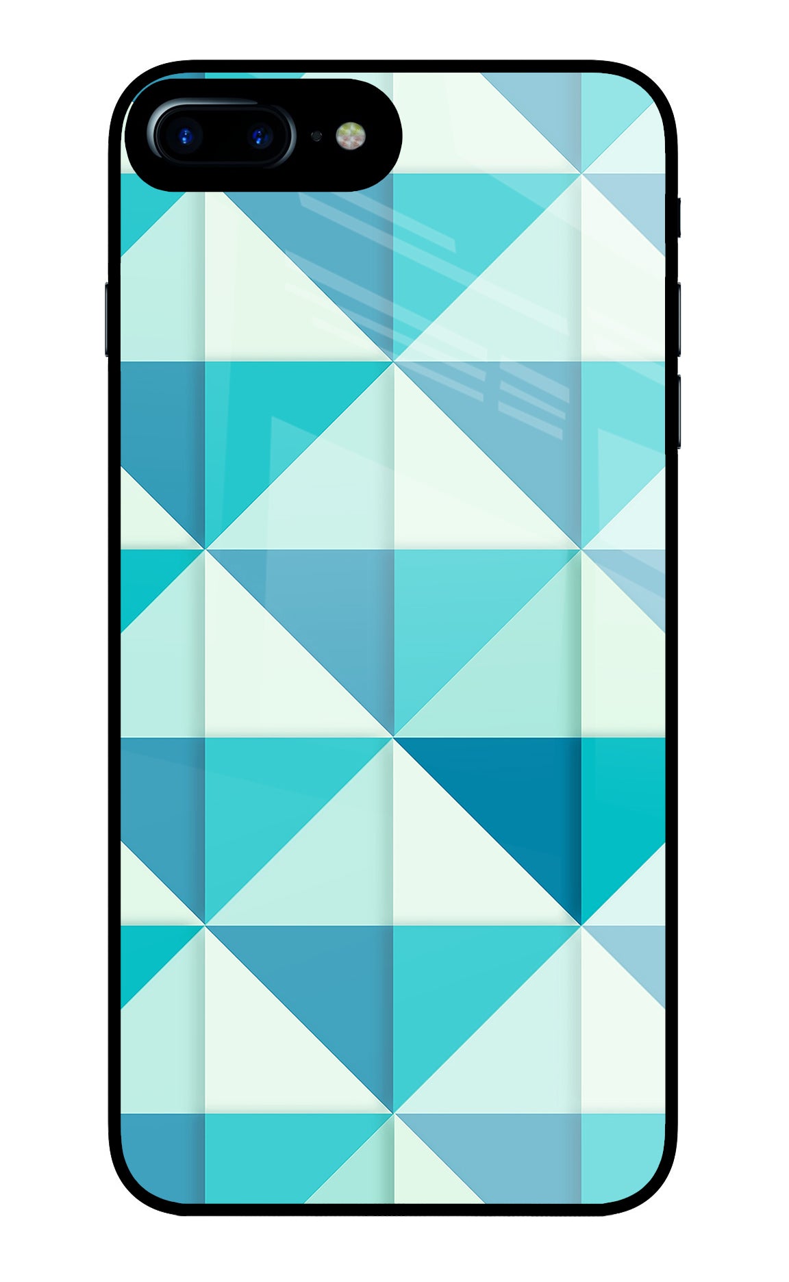 Abstract iPhone 7 Plus Glass Case