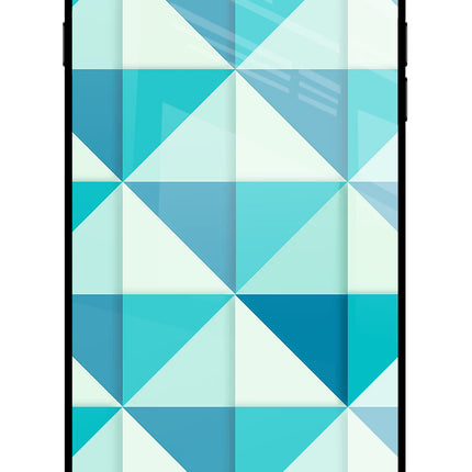 Abstract iPhone 7 Plus Glass Case Back Cover by Casekaro