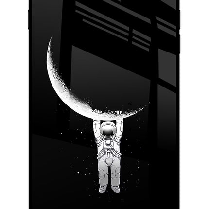 Moon Space iPhone 7 Plus Glass Case